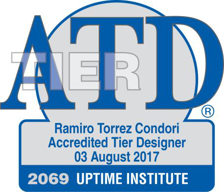 Certificación Accredited Tier Designer (ATD) de Torcavent S.R.L.